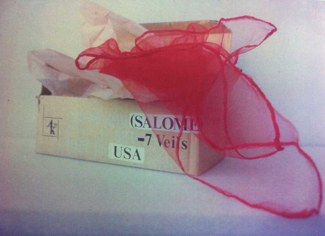 Project 14 - Salome / Seven Veils (Un-Dress piece). 1992.